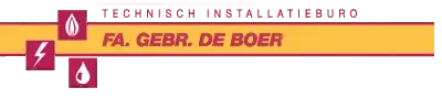 FA. GEBR. DE BOER — Technisch installatieburo